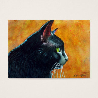 Cartes De Visite ACEO de chats noirs