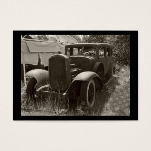 Cartes De Visite ACEO- Vraiment vieille voiture rouillée- Mini imp