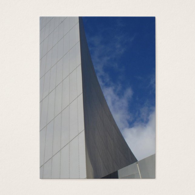 Cartes De Visite acier et ciel (Devant)
