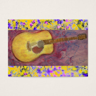Cartes De Visite Acoustique Guitare Drift