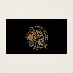 Cartes De Visite Addicateur de café Art