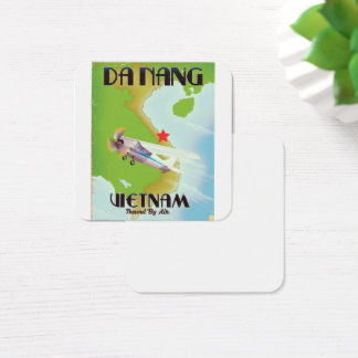 Cartes De Visite Affiche de voyage vintage Da Nang Vietnam