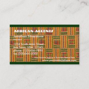 Cartes de visite africaines