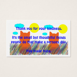 Cartes De Visite Agissements semblables Merci