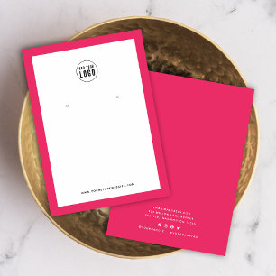 Cartes De Visite Ajouter un logo personnalisé Couleur de la bordure