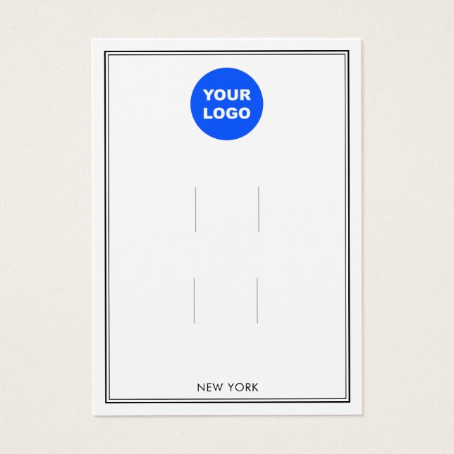 Cartes De Visite Ajouter un logo Plusieurs cheveux Clip Accessoire  (Devant)