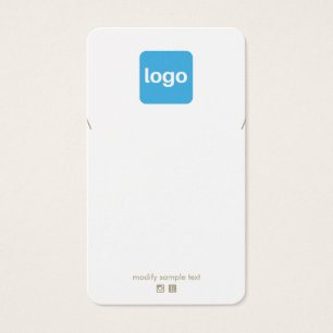 Cartes De Visite Ajouter un Pendentif de collier de logo