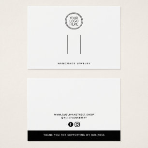 Cartes De Visite Ajouter Votre Logo Coiffure Barrette Clip Display 