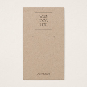 Cartes De Visite Ajouter Votre Logo Simple Porte-Cartes D'Affichage