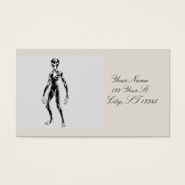 Cartes De Visite Alien UFO Thunder_Cove (Devant)