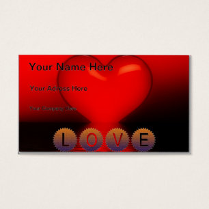 Cartes De Visite Amour