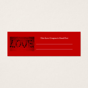 Cartes De Visite Amour Coupon-3