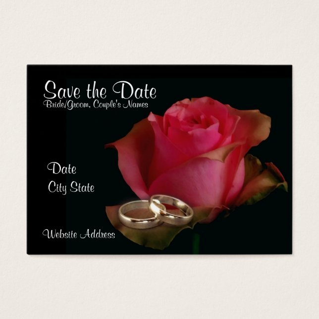 Cartes De Visite Amour éternel (Devant)