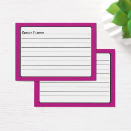 Cartes De Visite Amour Papillon | Magenta Lace Personnalisé
