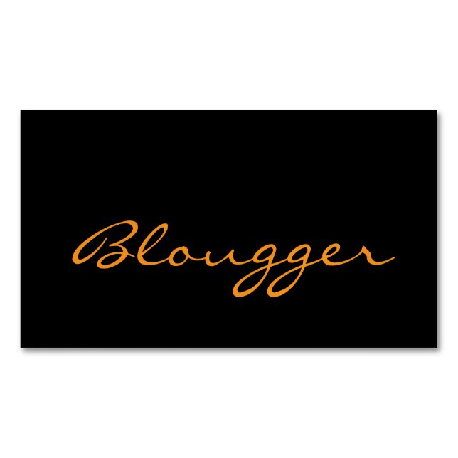 Cartes de visite amusantes pour blougger (devant)