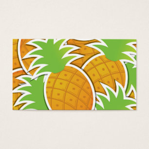 Cartes De Visite Ananas funky