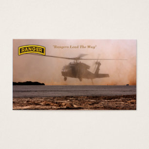 Cartes De Visite anciens combattants des rangers aéroportés de l'Ar