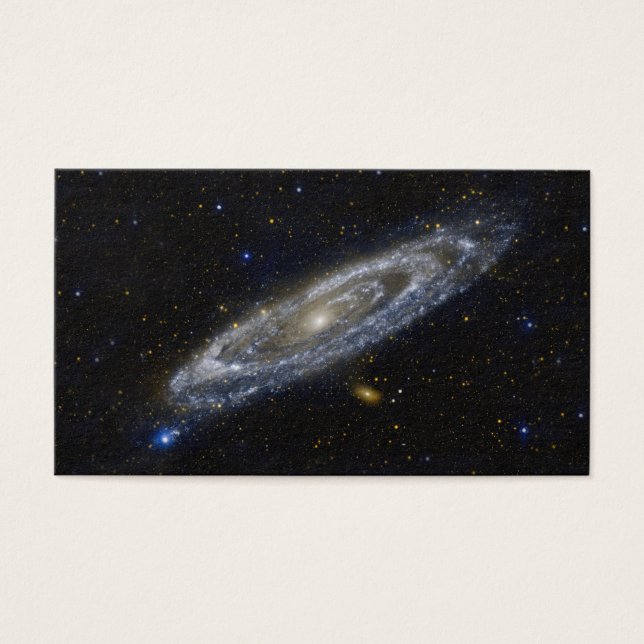 Cartes De Visite Andromeda Galaxy Starry Sky (Devant)