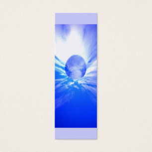 Cartes De Visite Ange bleu de ciel, mini signets