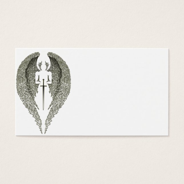 Cartes De Visite Ange gardien (Devant)