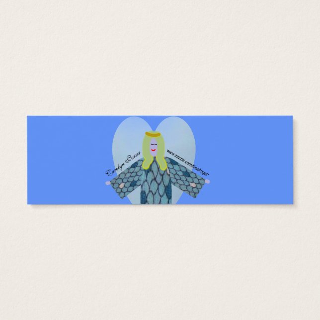 Cartes De Visite Angelus Librarius, Mini Signet (Dos)