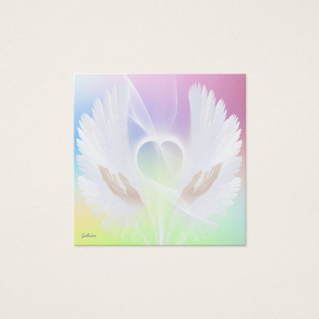 Cartes De Visite Angles arc-en-ciel (Devant)