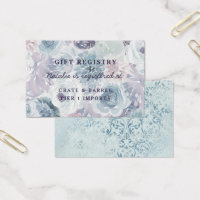 Annabelle Floral Douche Cadeau Registre Insérer ca