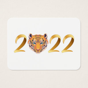 Cartes De Visite Année tigre 2022