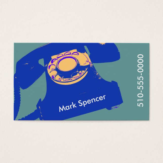 Cartes De Visite appeler (Devant)