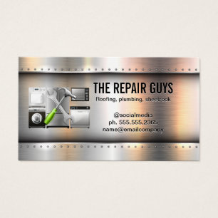 Cartes De Visite Appliances   Outils matériels   Rivets métalliques