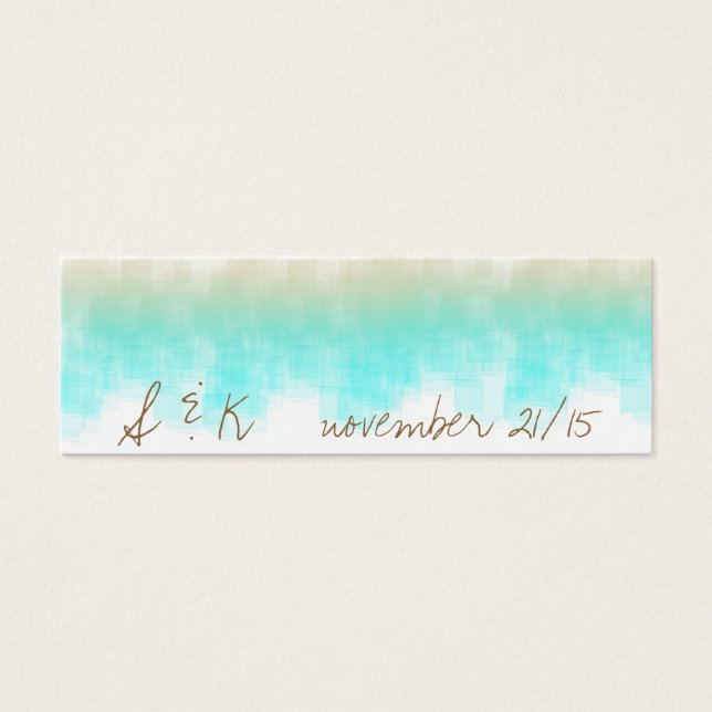 Cartes De Visite Aquarelle Sunrise WSRC (Devant)