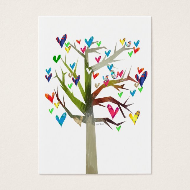 Cartes De Visite Arbre (Devant)