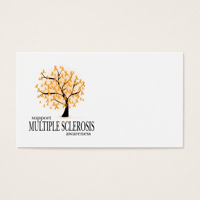 Cartes De Visite Arbre à sclérose en plaques (Devant)