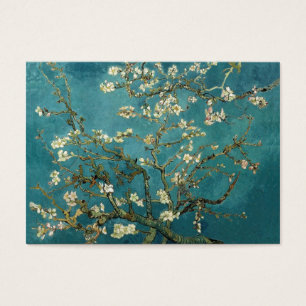 Cartes De Visite Arbre aux amandes en fleurs, Vincent van Gogh.
