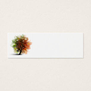 Cartes De Visite Arbre d'automne