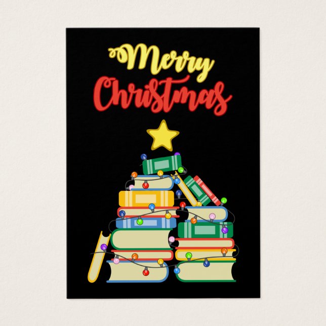 Cartes De Visite Arbre de Noël II (Devant)