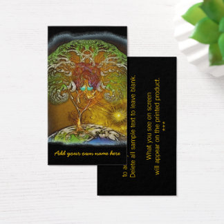 Cartes De Visite Arbre De Vie