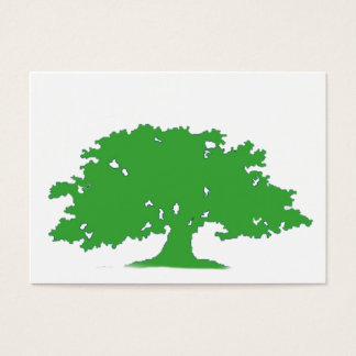 Cartes De Visite Arbre vert