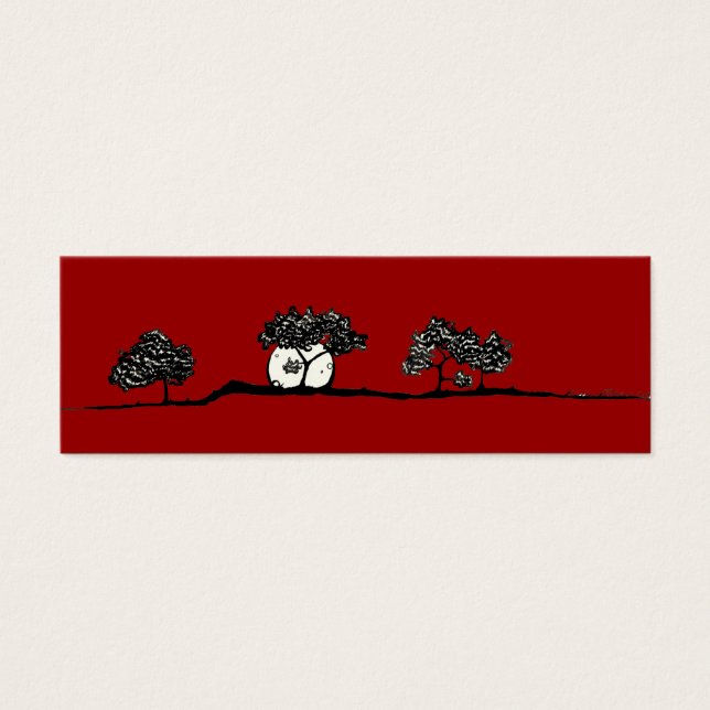 Cartes De Visite arbres (Devant)