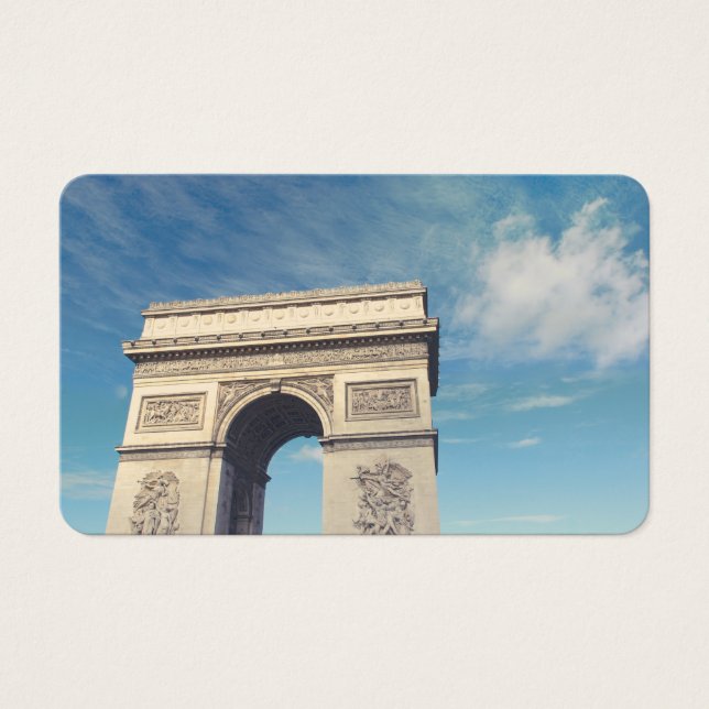 Cartes De Visite Arc de Triomphe de Paris (Devant)