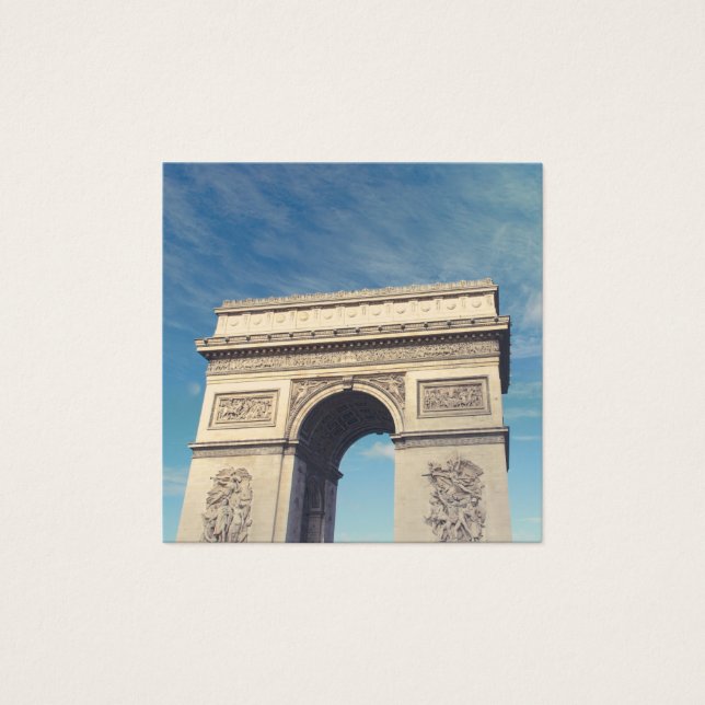 Cartes De Visite Arc de Triomphe Paris (Devant)