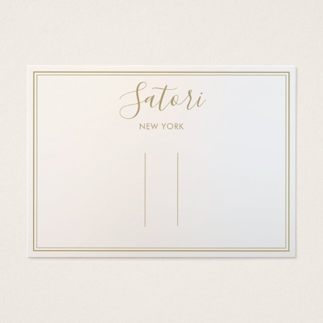 Cartes De Visite Argent Gris Ombre Script Hair Accessoire Écran (Devant)