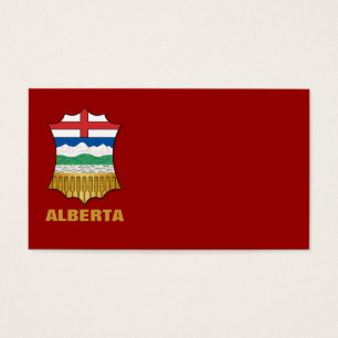 Cartes De Visite Armoiries de l'Alberta