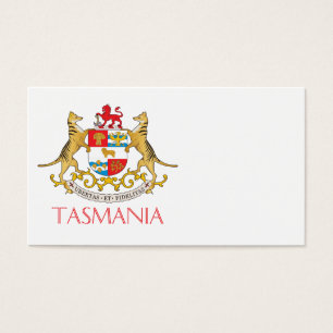 Cartes De Visite Armoiries de Tasmanie