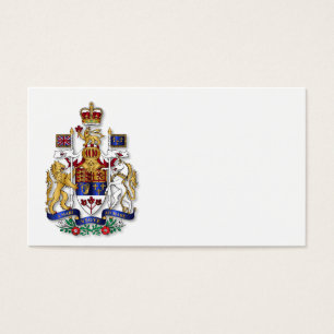 Cartes De Visite Armoiries du Canada