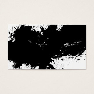 Cartes De Visite Arrière - plan d'encre grungy