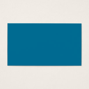 Cartes De Visite Arrière - plan Turquoise Aqua personnalisé en bl