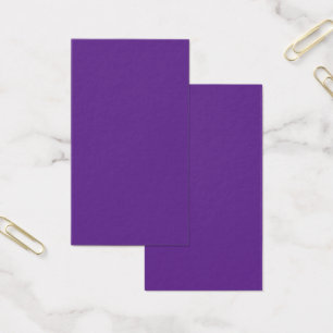 Cartes De Visite arrière - plan violet avec bordure blanche