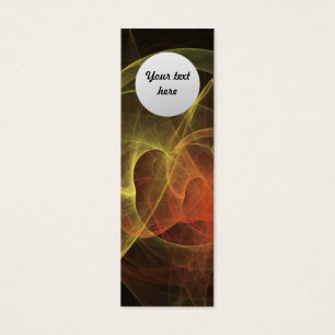Cartes De Visite Art abstrait Flamme magique