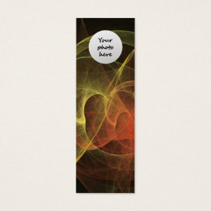 Cartes De Visite Art abstrait Flamme magique